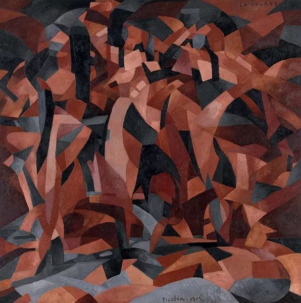 法国前卫画家毕卡比亚风景油画作品赏析