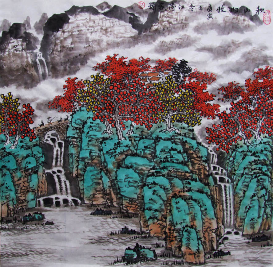 江涛画家笔墨雄健道法自然