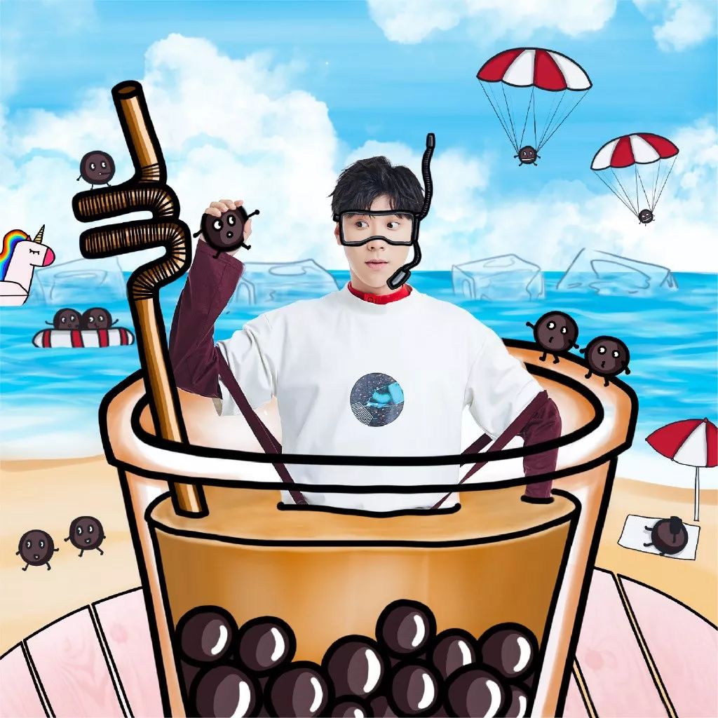 icontube王博文星空下满怀童心的少年