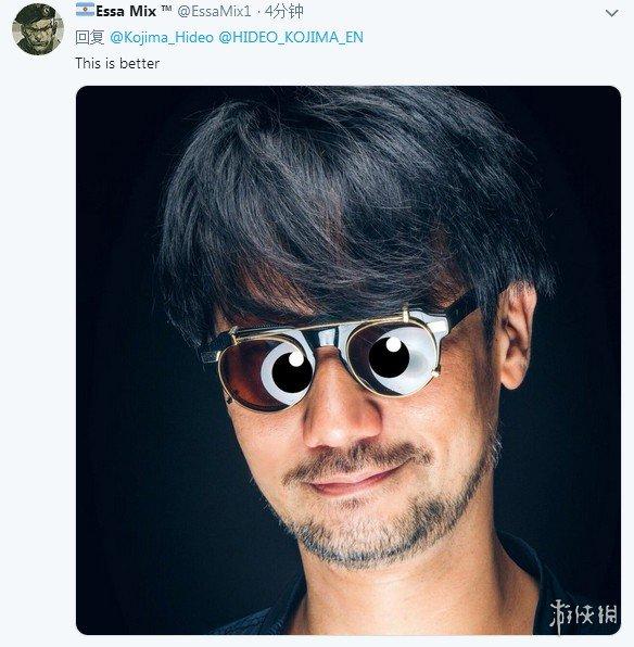 彩虹屁都吹爆了小岛秀夫晒戴墨镜帅照被粉丝狂夸