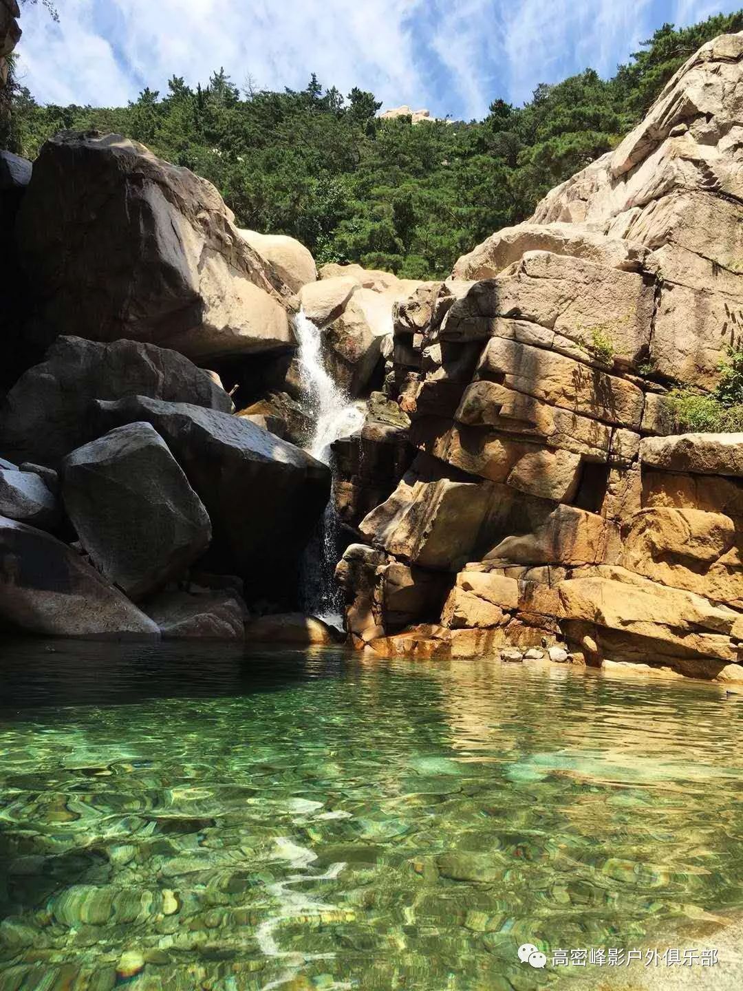 崂山腐败游7月13日崂山明潭瀑避暑休闲一日游