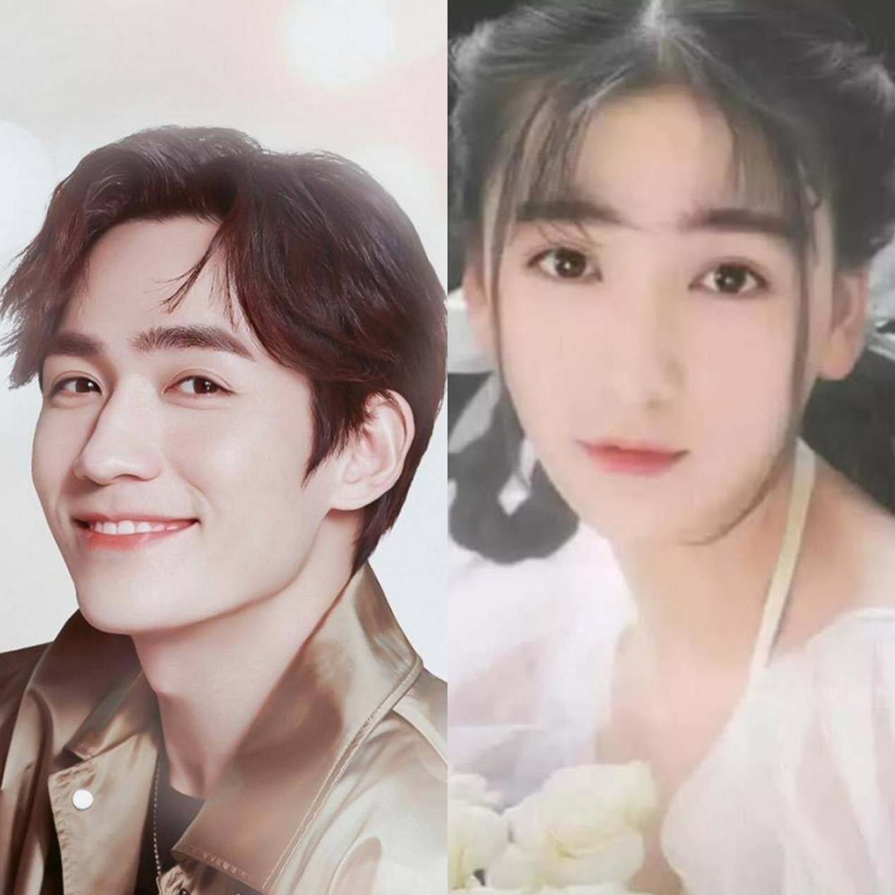 当男明星都变成女生时,以为会笑料百出,结果都怪好看的!