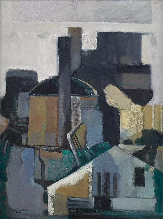 融合黄阿忠油画作品欣赏