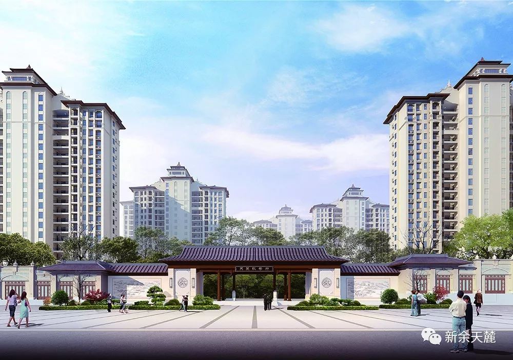 2019年7月13日,新余【天麓·玖号府】城市展厅在万众翘首以盼中,揭开
