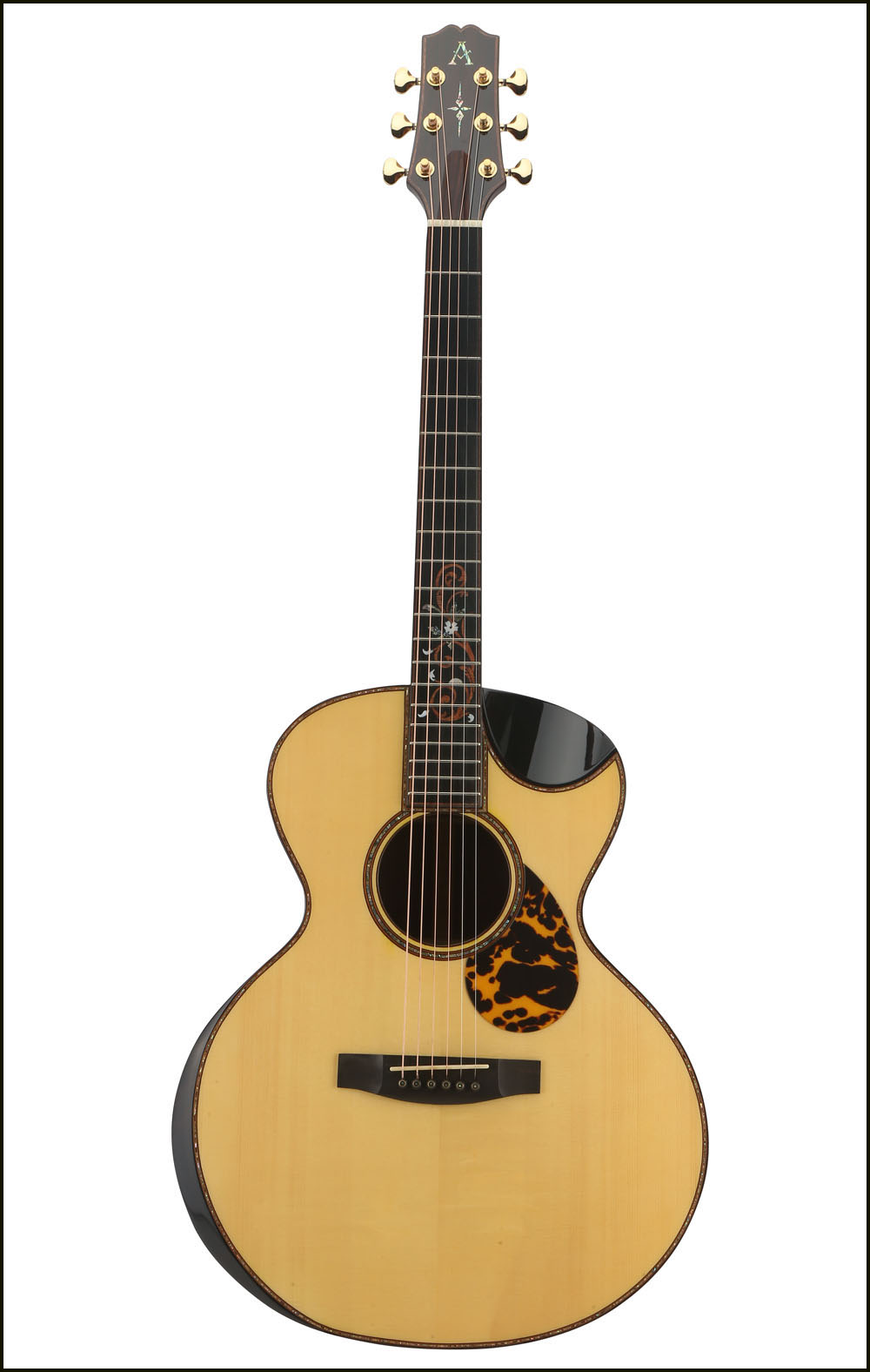 用心做好琴呈现奥森纯手工定制吉他的最好姿态