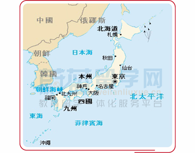 北海道地理位置图片