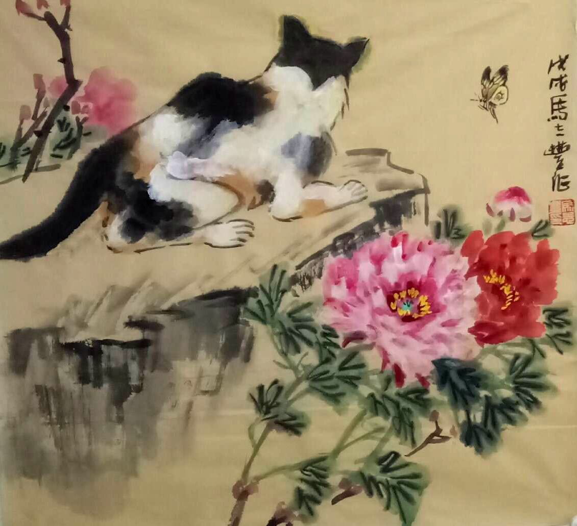 中国画名家——马志丰花鸟画作品欣赏