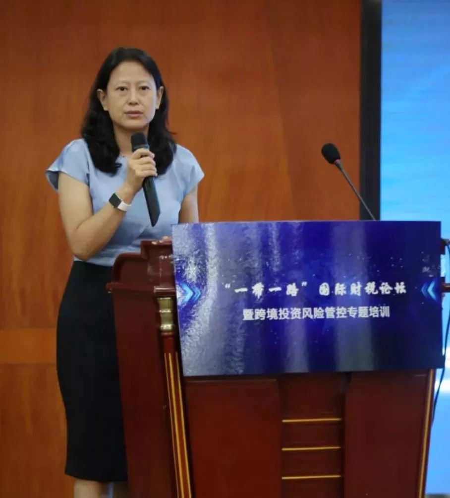 北控欧洲副总经理—史宏丹作题为"金融中心离我们有多远"主旨发言