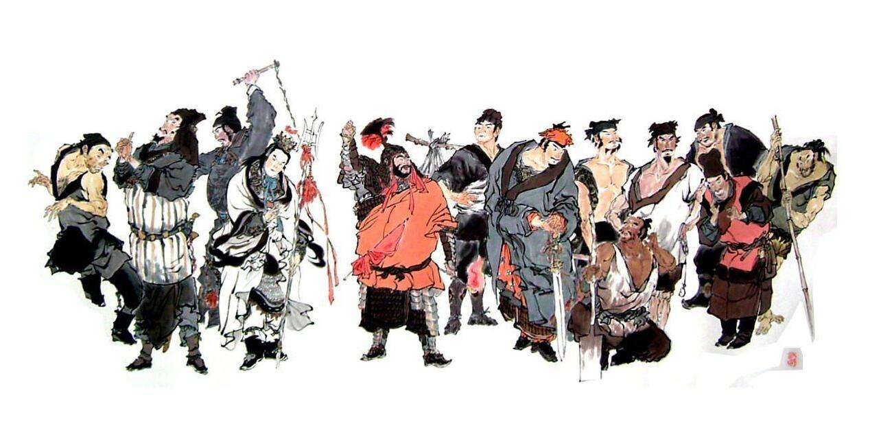 水浒传108将的来历你最佩服的是哪位好汉