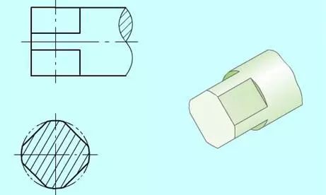 機械製圖中的各種簡化畫法,提高你的繪圖水平,進來看看吧!