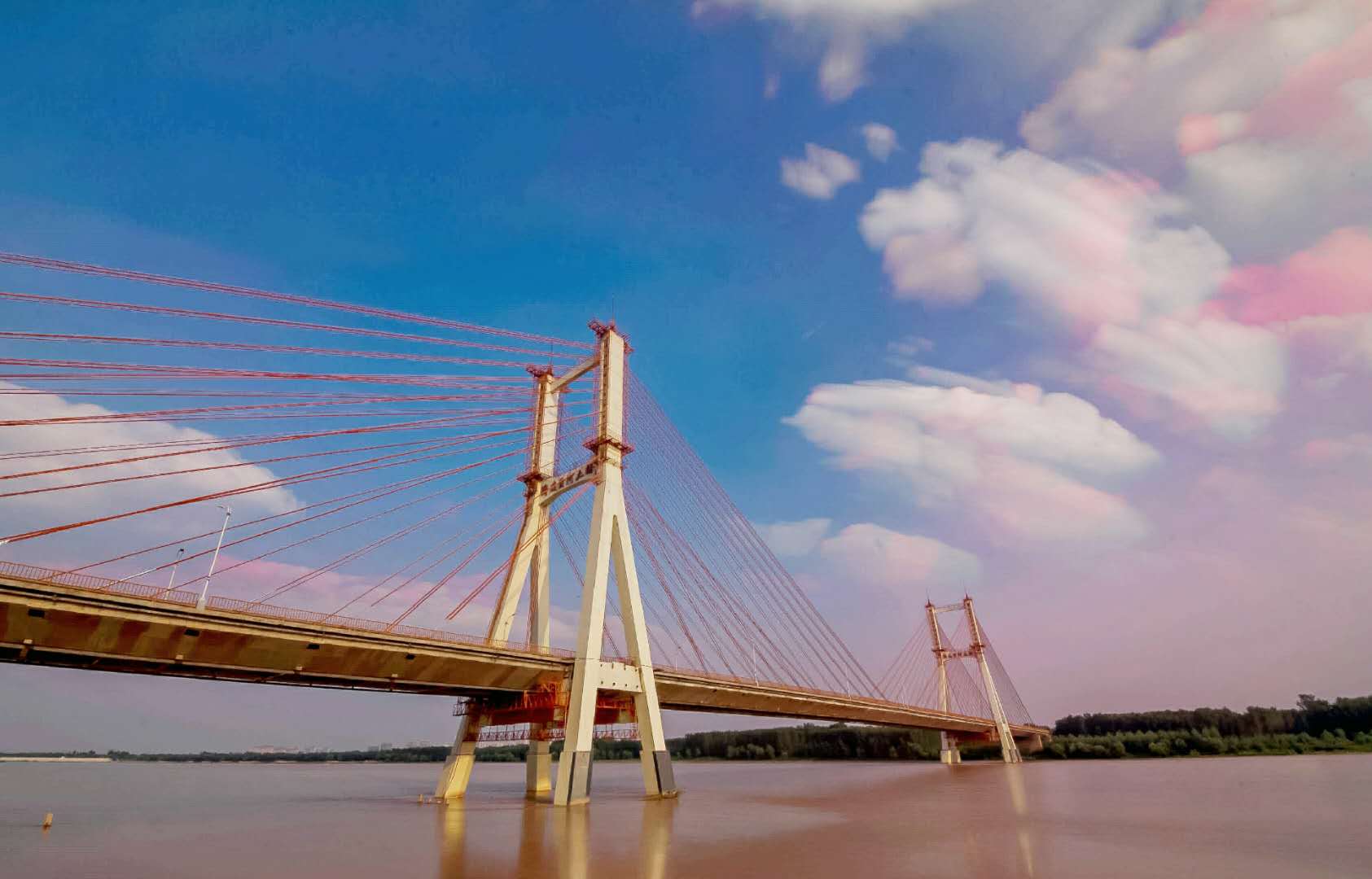 济阳区黄河大桥图片