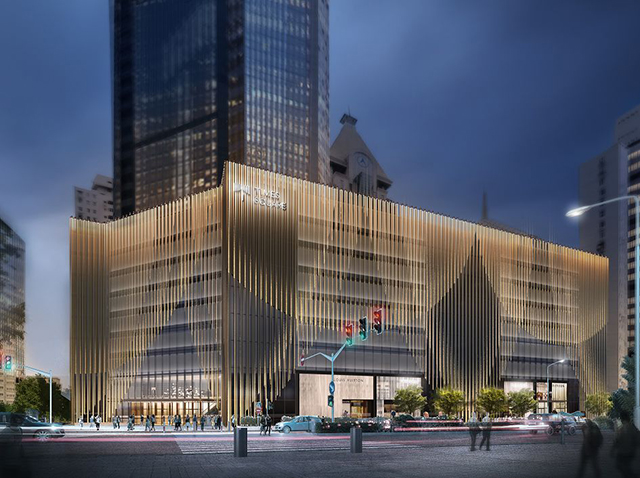 设计效果图上海华润时代广场升级改造设计效果图怎样结合购物中心特点