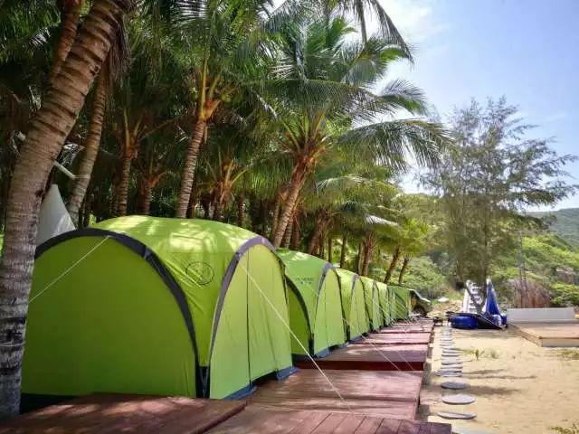 一起逃离城市到大三亚旅游经济圈赴一场浪漫露营之旅
