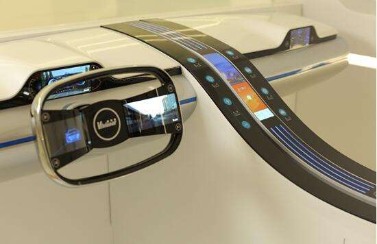 柔性屏概念车载应用是新型显示技术的惊艳亮相
