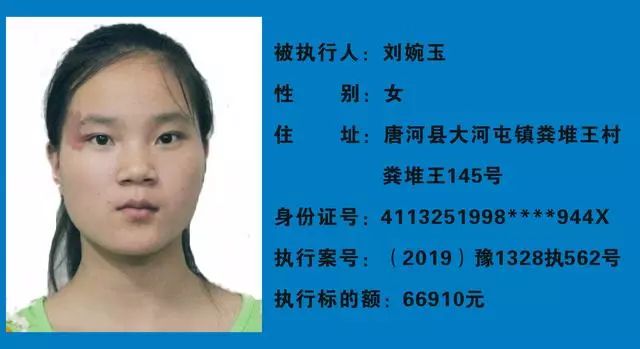唐河16期老赖曝光最高欠款65万你认识吗