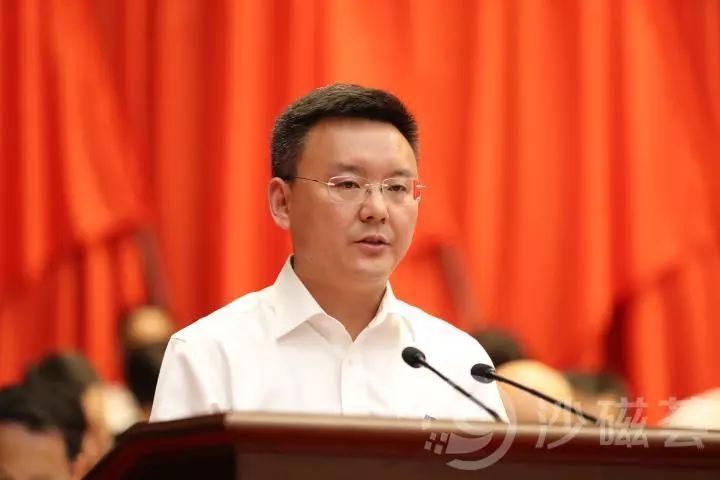 副区长苟坪就2019年上半年创新驱动发展情况作报告.