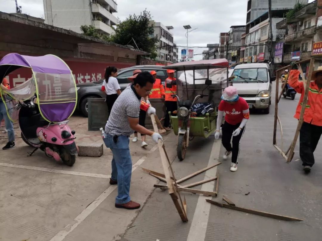 苏圩镇开展镇区环境卫生大整治行动