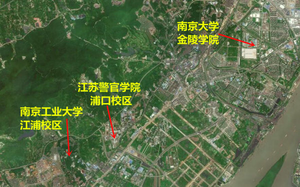 浦口大学城这三个大学城的建立,带动了周边区域的快速发展,无论是交通