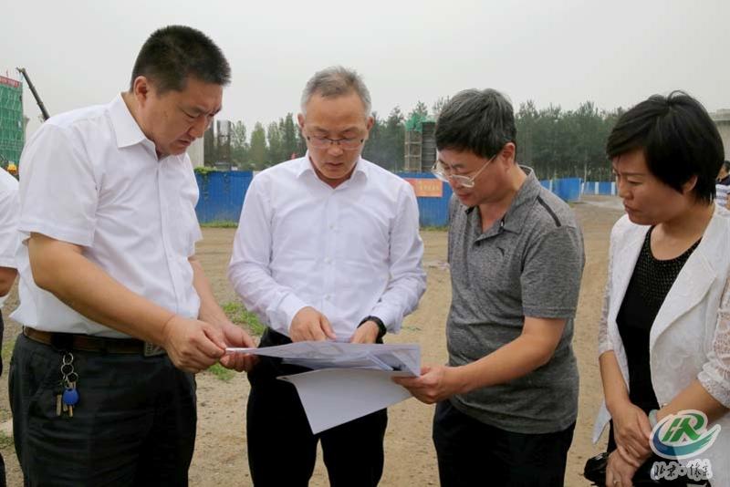 戴彬彬调研京沈客专怀柔南站广场及配套设施规划建设