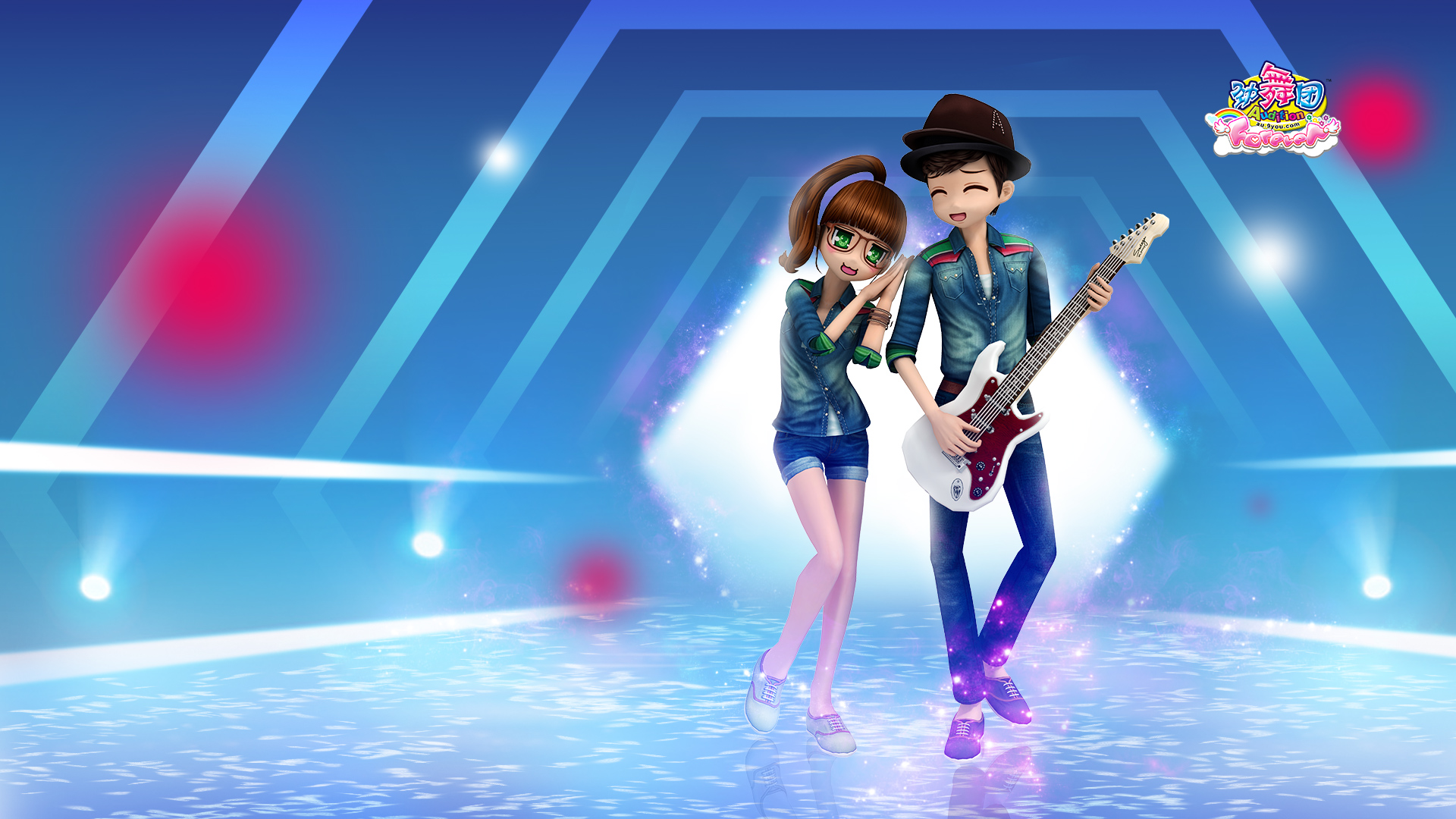 想要手机壁纸或者更多好看的壁纸请关注《劲舞团》官方订阅号获得哦