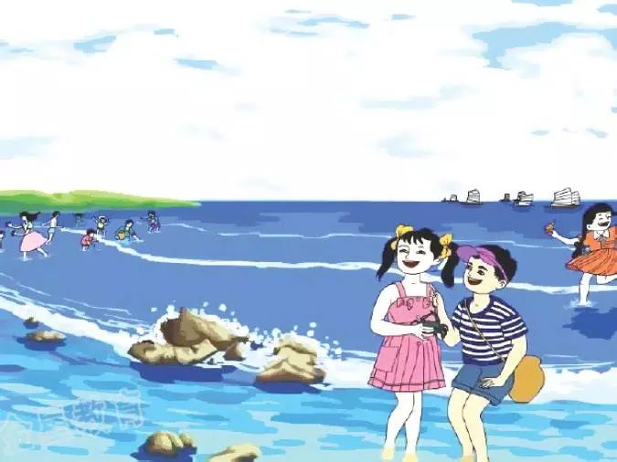 周哥读课文三年级下册赶海