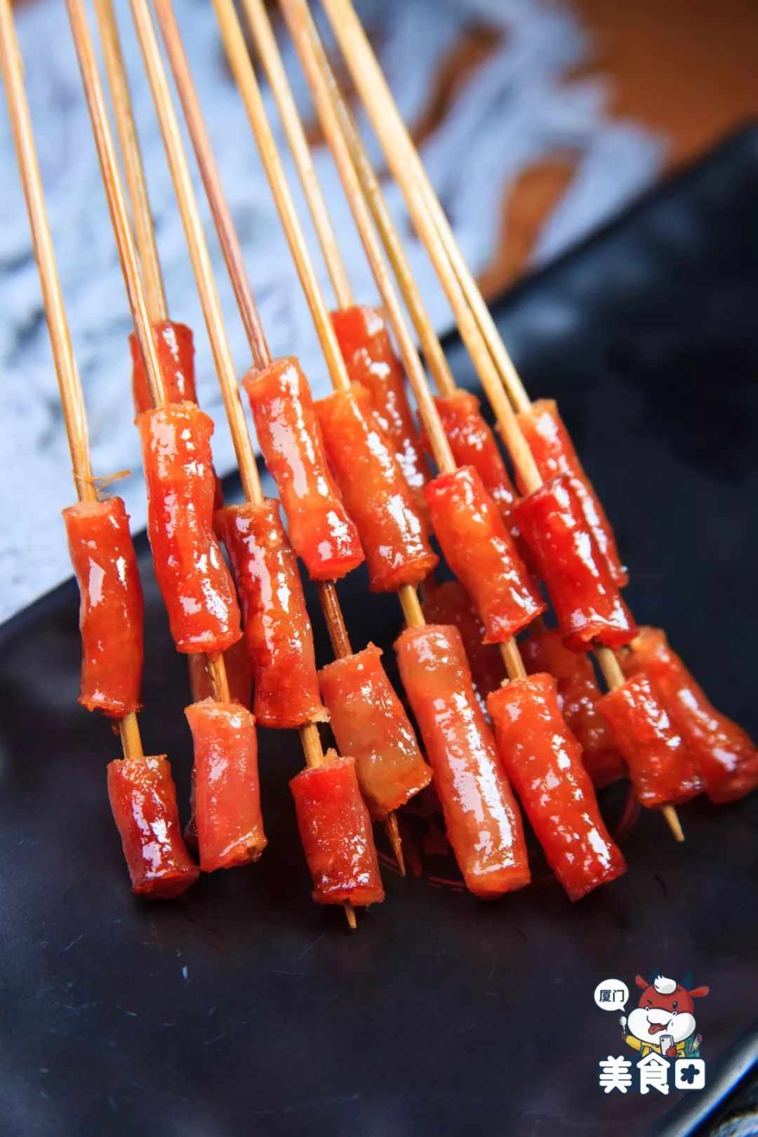 宜宾小甜肠酥脆的薄切五花肉,辣椒面赋予了它新的味道!