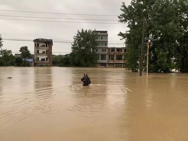 暴雨突袭邵东多个乡镇受灾牛马司告急邵东加油邵东挺住