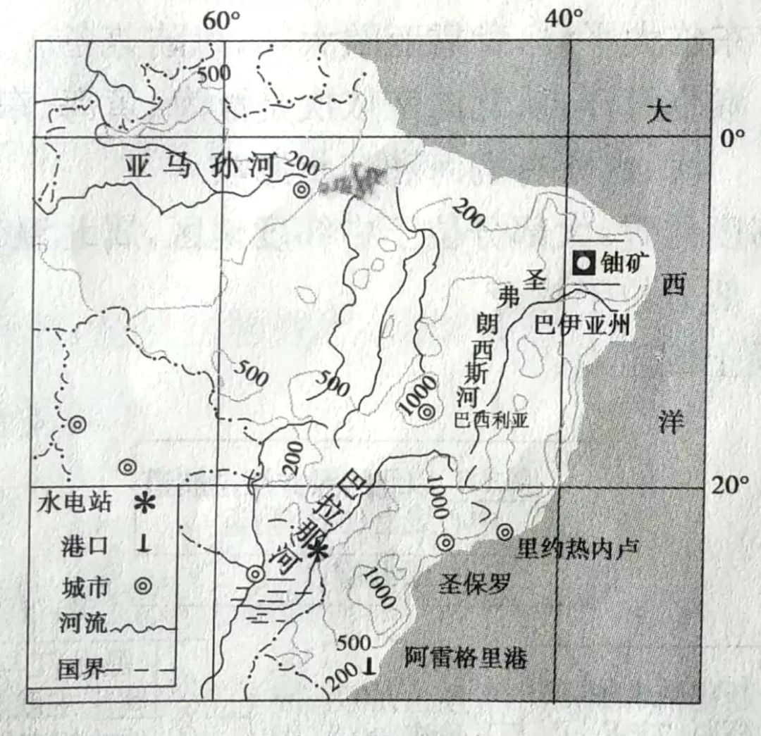 拉普拉塔河水系地图图片