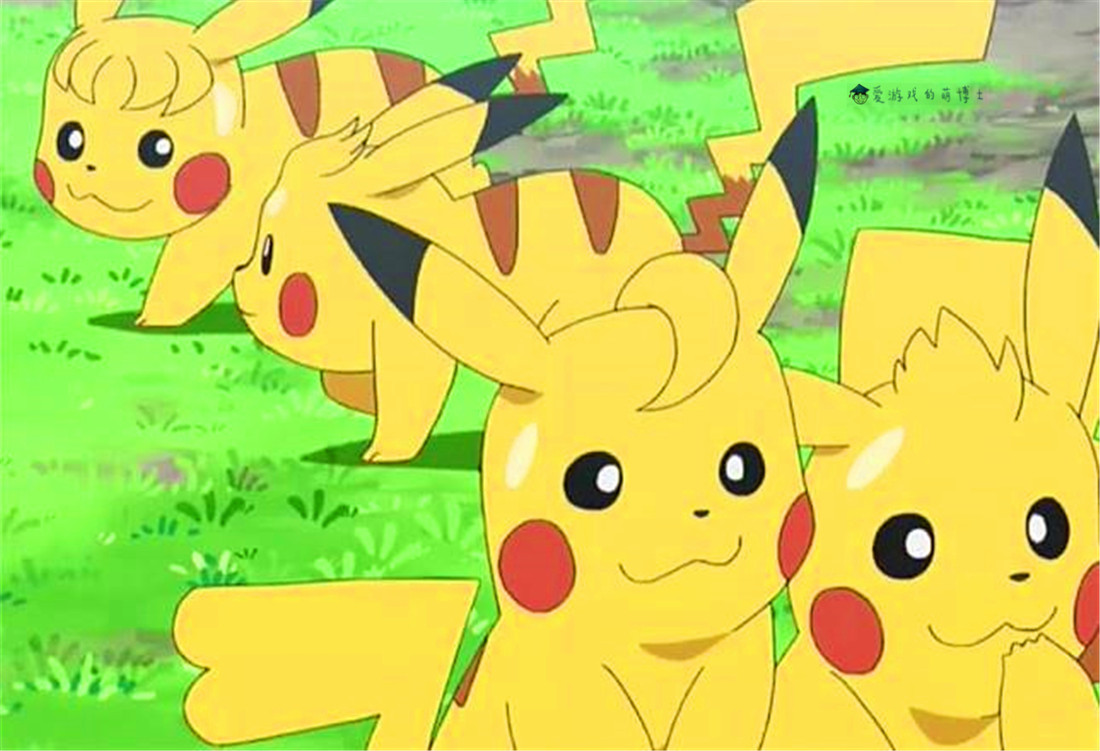 "皮卡丘之谷"中的每只皮卡丘发型都不一样,关键是它们都是有头发的(有