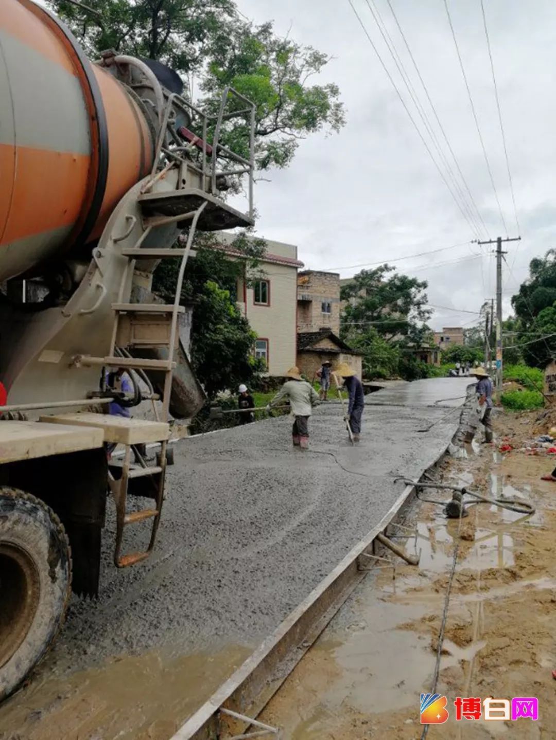博白又有两条公路完成硬化啦,看看是你关注的吗?