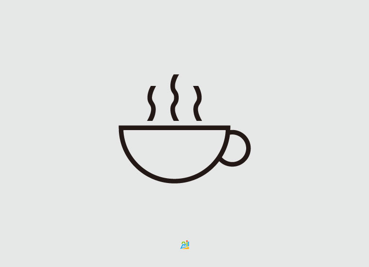 「标志欣赏」labarre书店咖啡屋logo设计