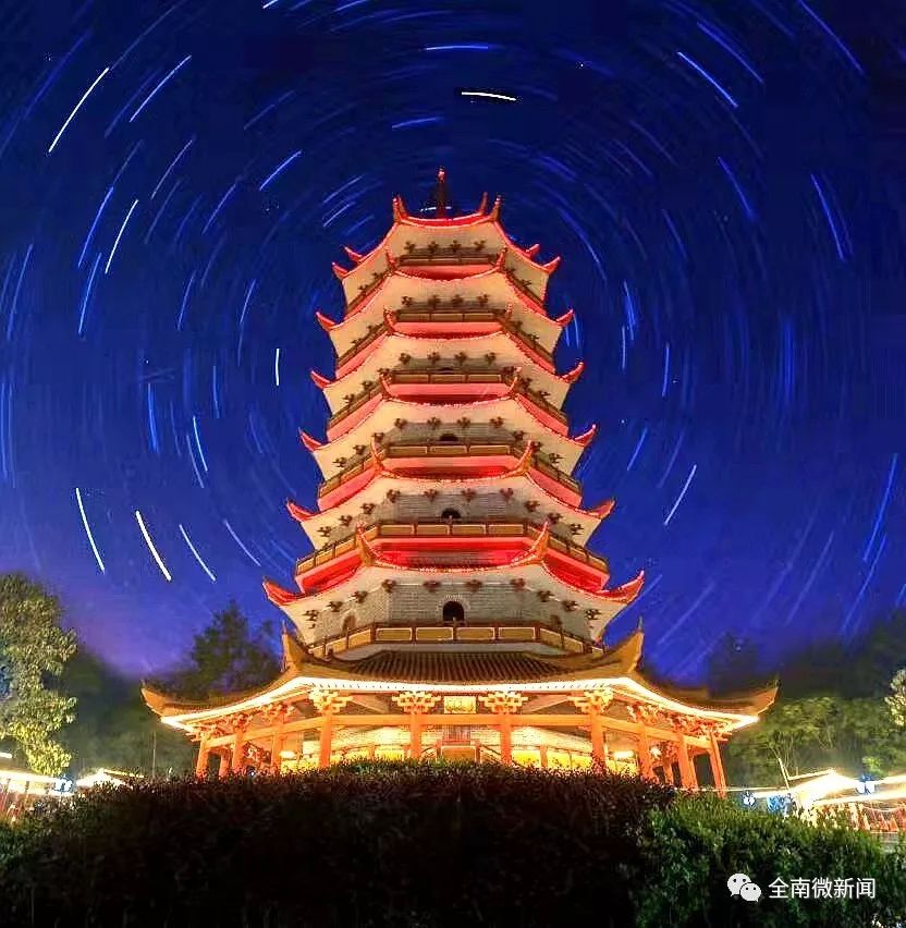聚焦全南夜景震撼来袭这就是我的城市绝对刷爆你的朋友圈