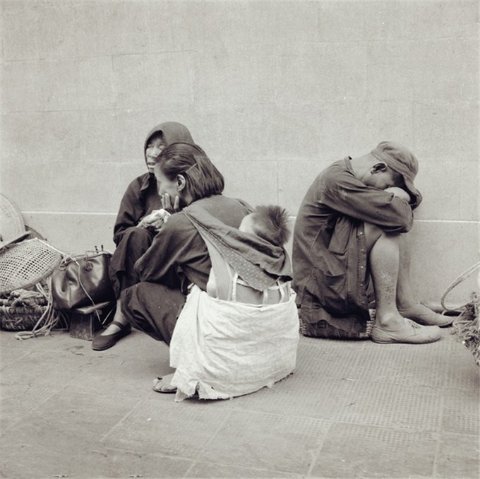 老照片,二十世纪五十年代中期普通人的生活情景