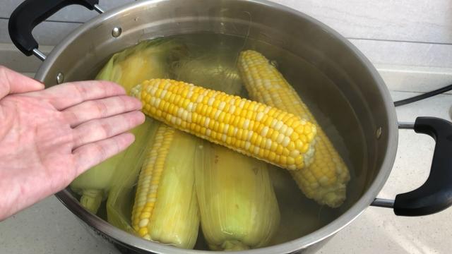 煮玉米不要清水下锅,吃货教你小窍门,玉米煮完软糯香甜吃不够