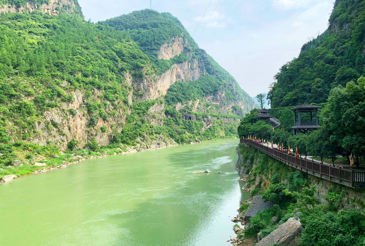 图虫人文摄影:四川广元:明月峡风光