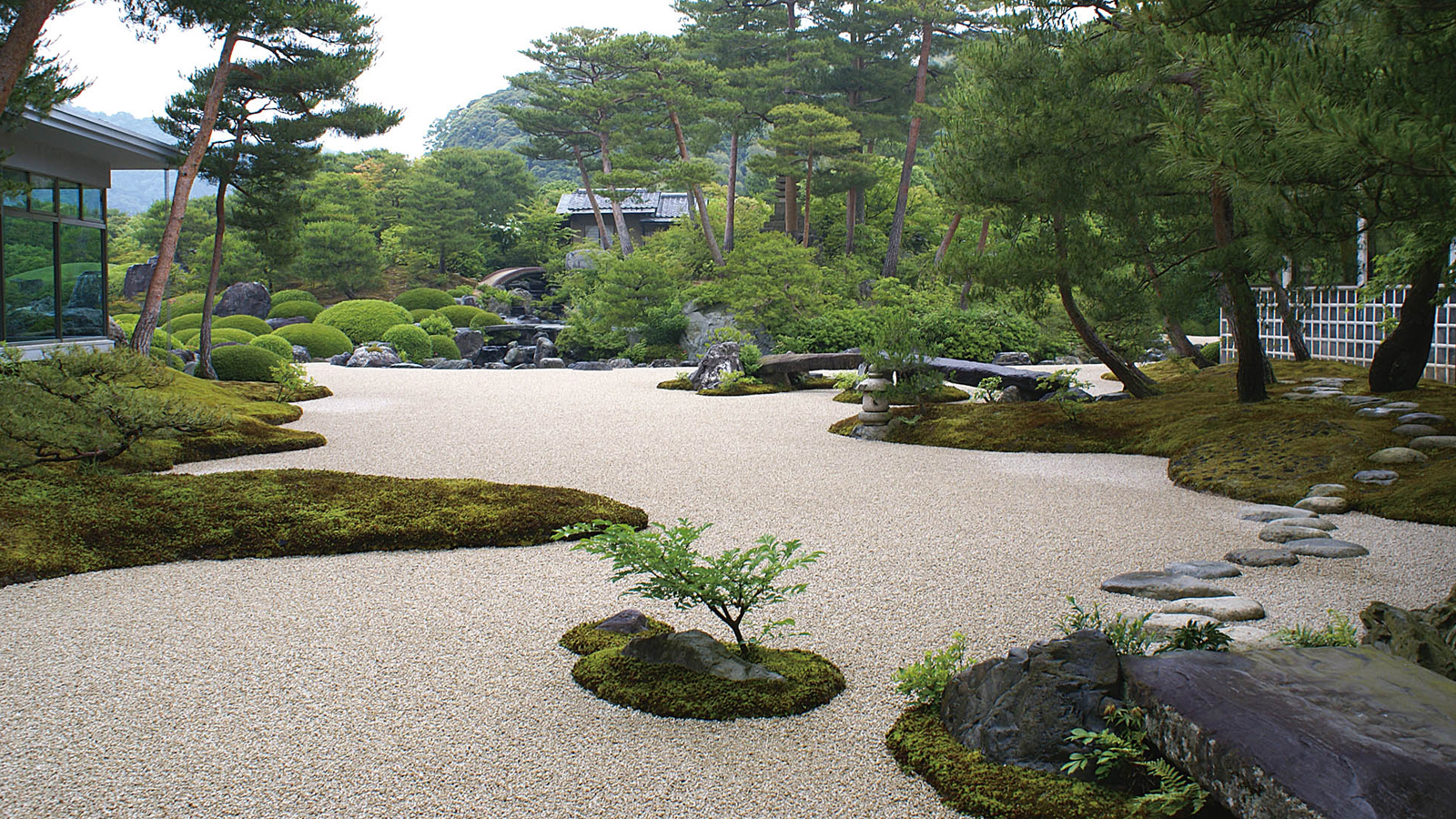 日本足立美术馆图片