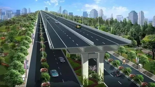 高架南延工程起于03省道萧山东复线延伸段与建设四路交叉口以北400米
