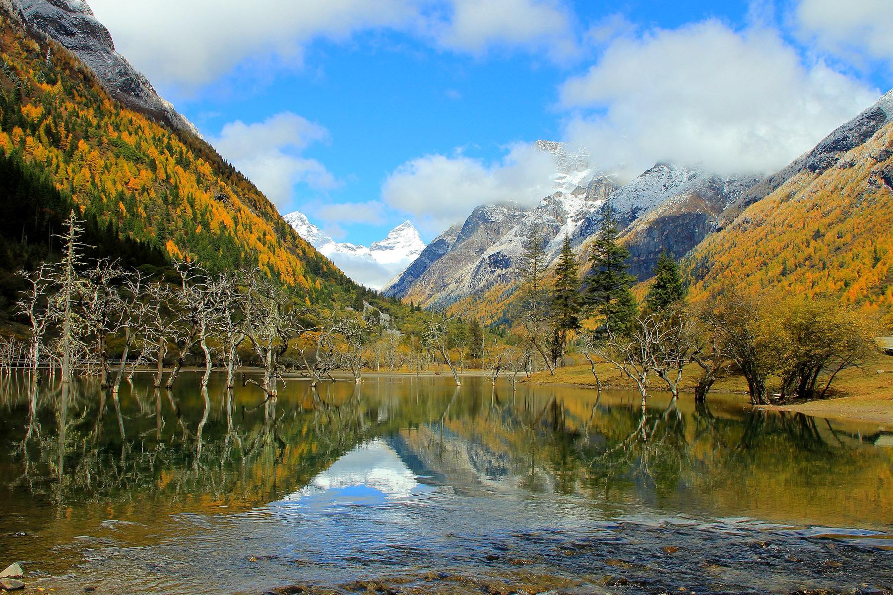 四姑娘山的三沟~_海子沟