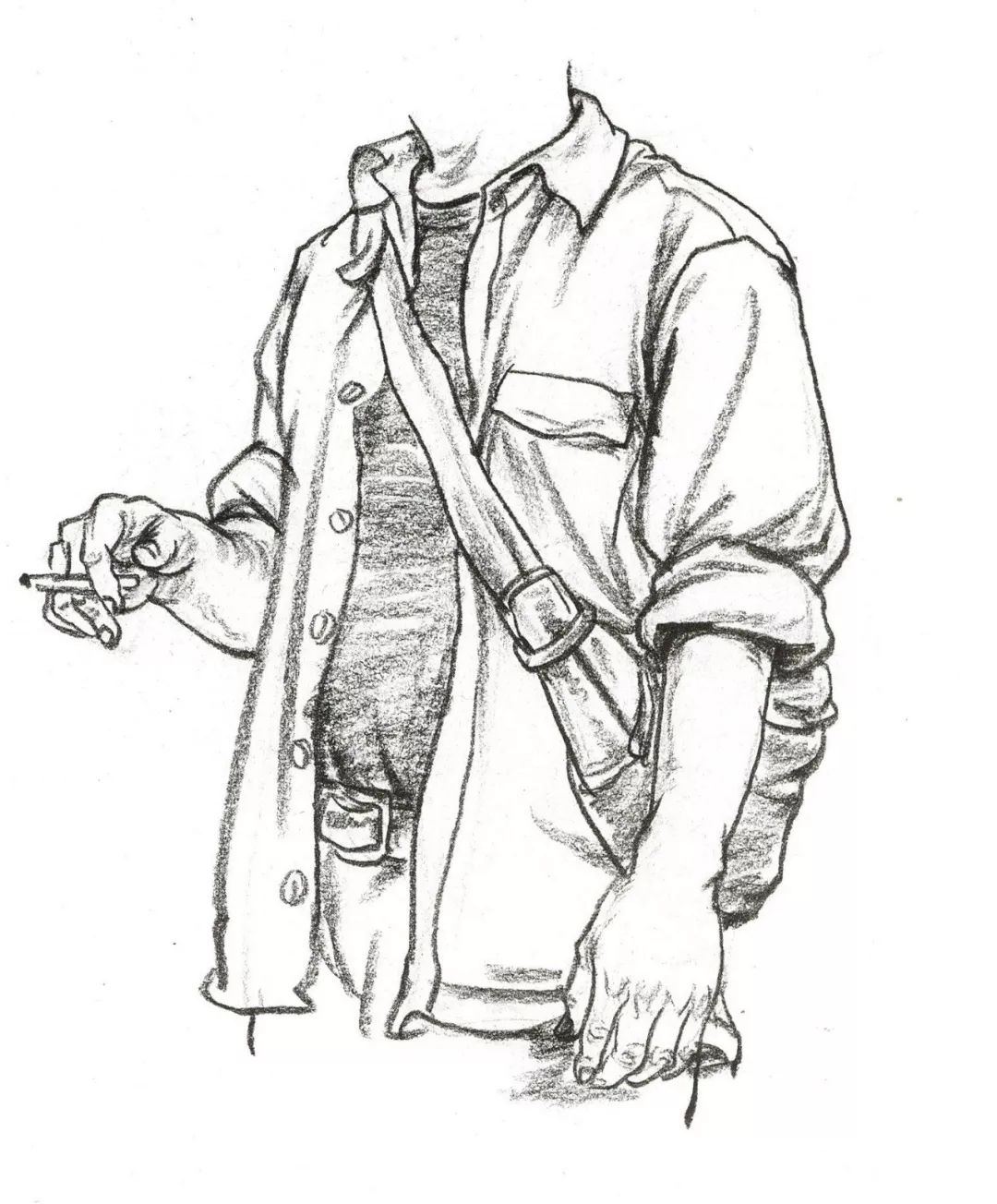 最强干货速写各局部刻画教程