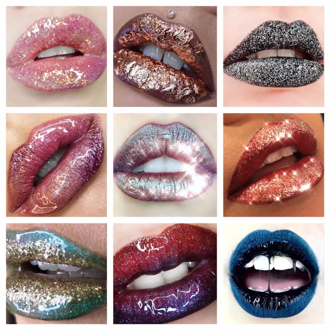 美到当场窒息的创意唇妆必须了解下