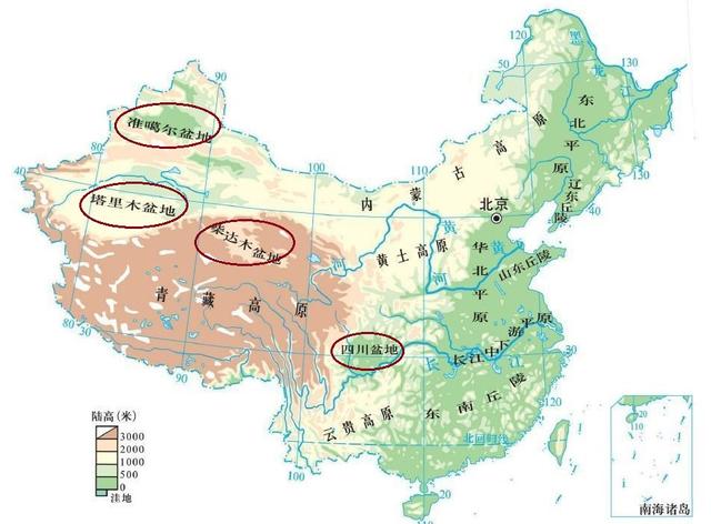 江西四大盆地图片