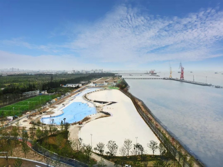 要火南通狼山近8500㎡沙滩浴场投入运营就在崇州府旁