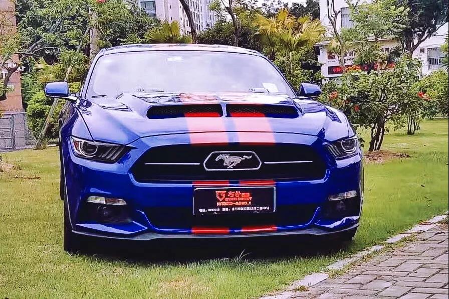 极光蓝 赛道樱花福特mustang2哑光电镀红bmw640gt1巧