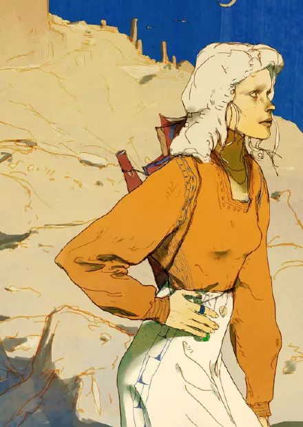 美妙的色彩与场景充满故事感的画面到底如何描绘