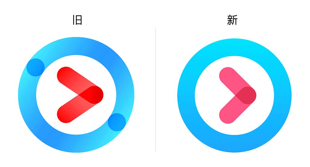 优酷又换logo标志性的圆圈都没有了