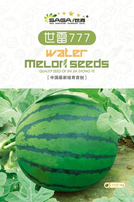 世雷777西瓜种子大果型高产西瓜品种