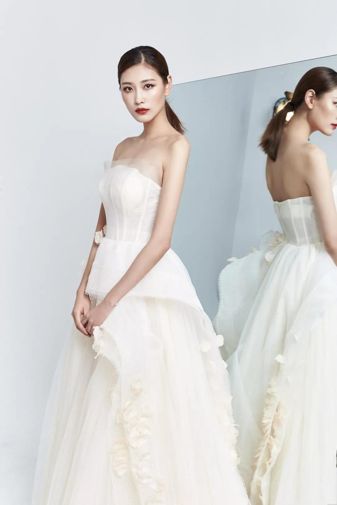 新面孔model付欢欢婚纱照拍摄