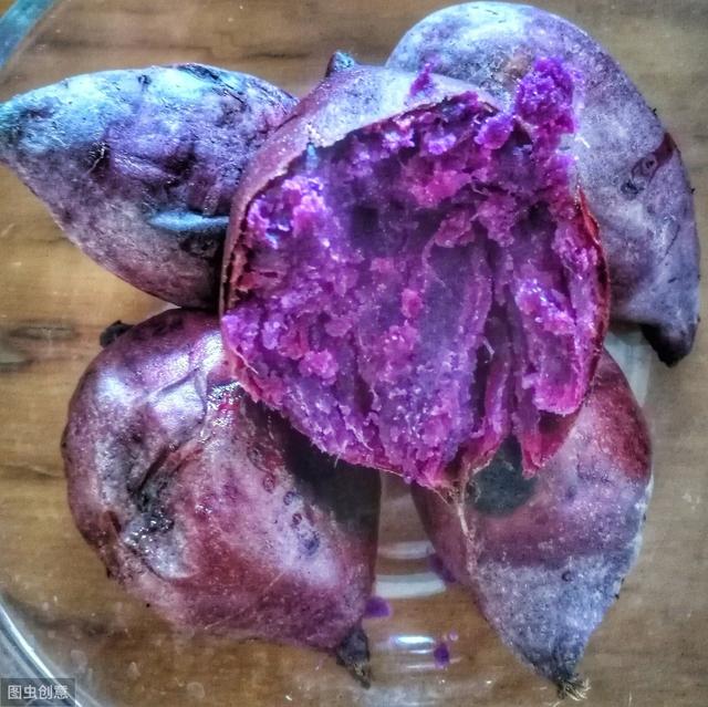 买回家的紫薯变成了蓝薯还能吃吗