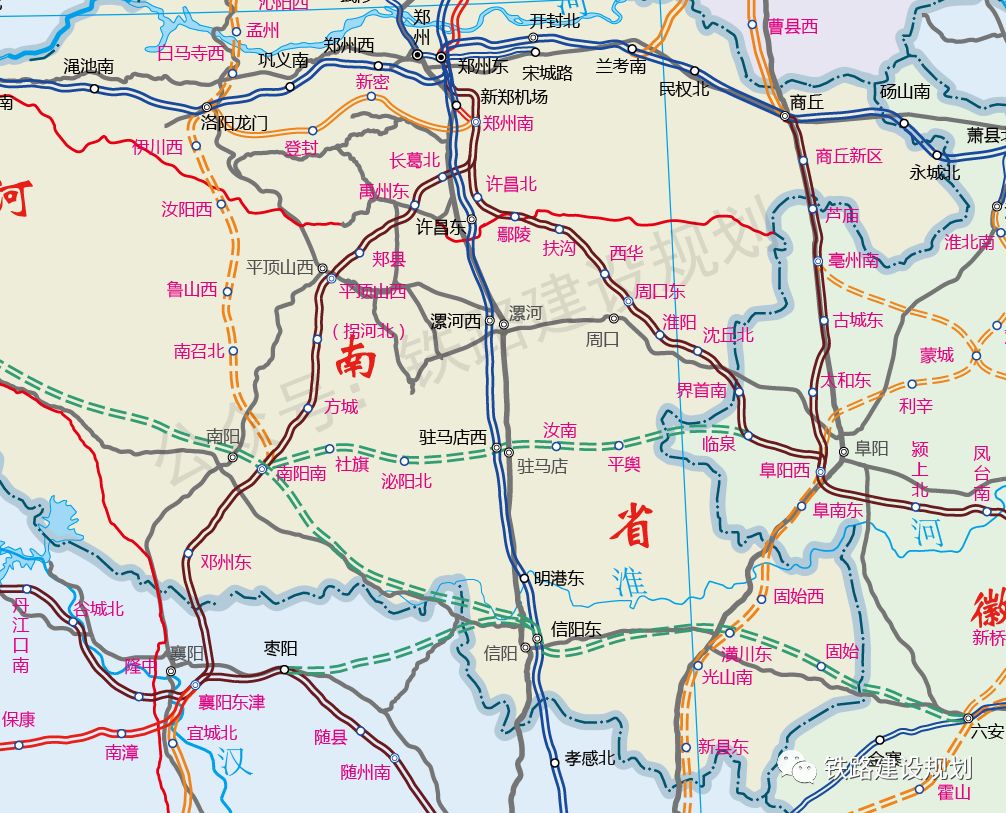 郑州到鹿邑高铁规划图图片