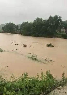 团山一客车翻圹多底邵东消防救援2名被困桥洞的居民民兵应急连出发